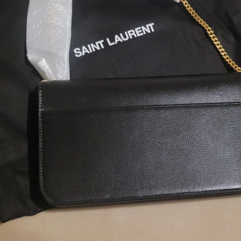 SAINT LAURENT Cassandre Phone Holder - Picture 2 of 5